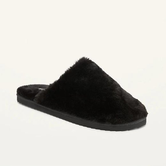 Old Navy Shoes - Old Navy Cozy Faux-Fur Mule Slippers for Women New